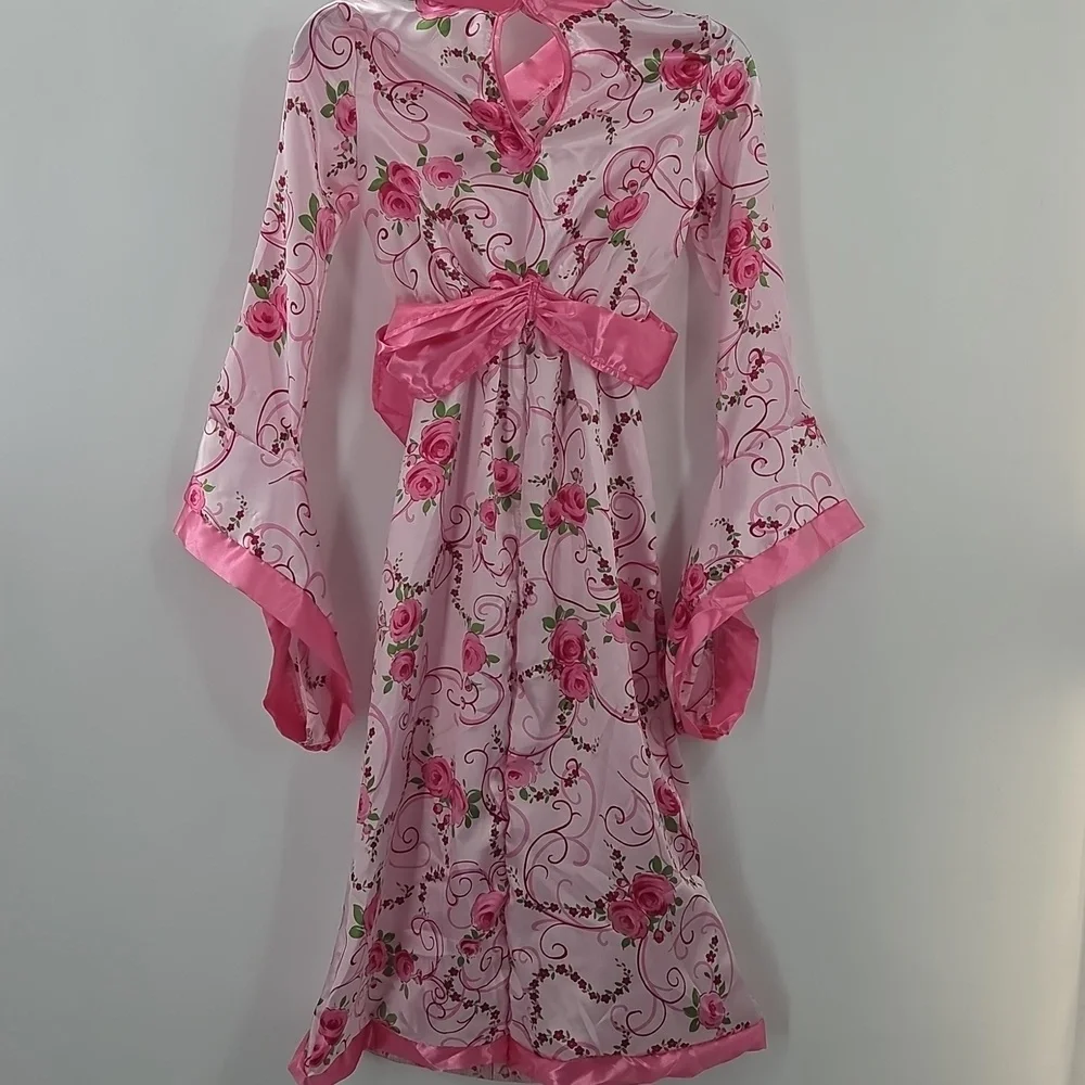 Floral Asian Princess Kids Costume